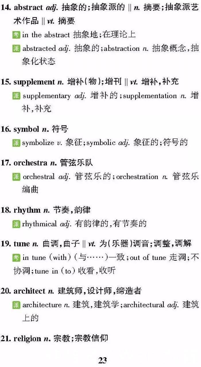 近5年高考英语阅读理解丨高频词汇分类汇总！阅读理解从此无忧