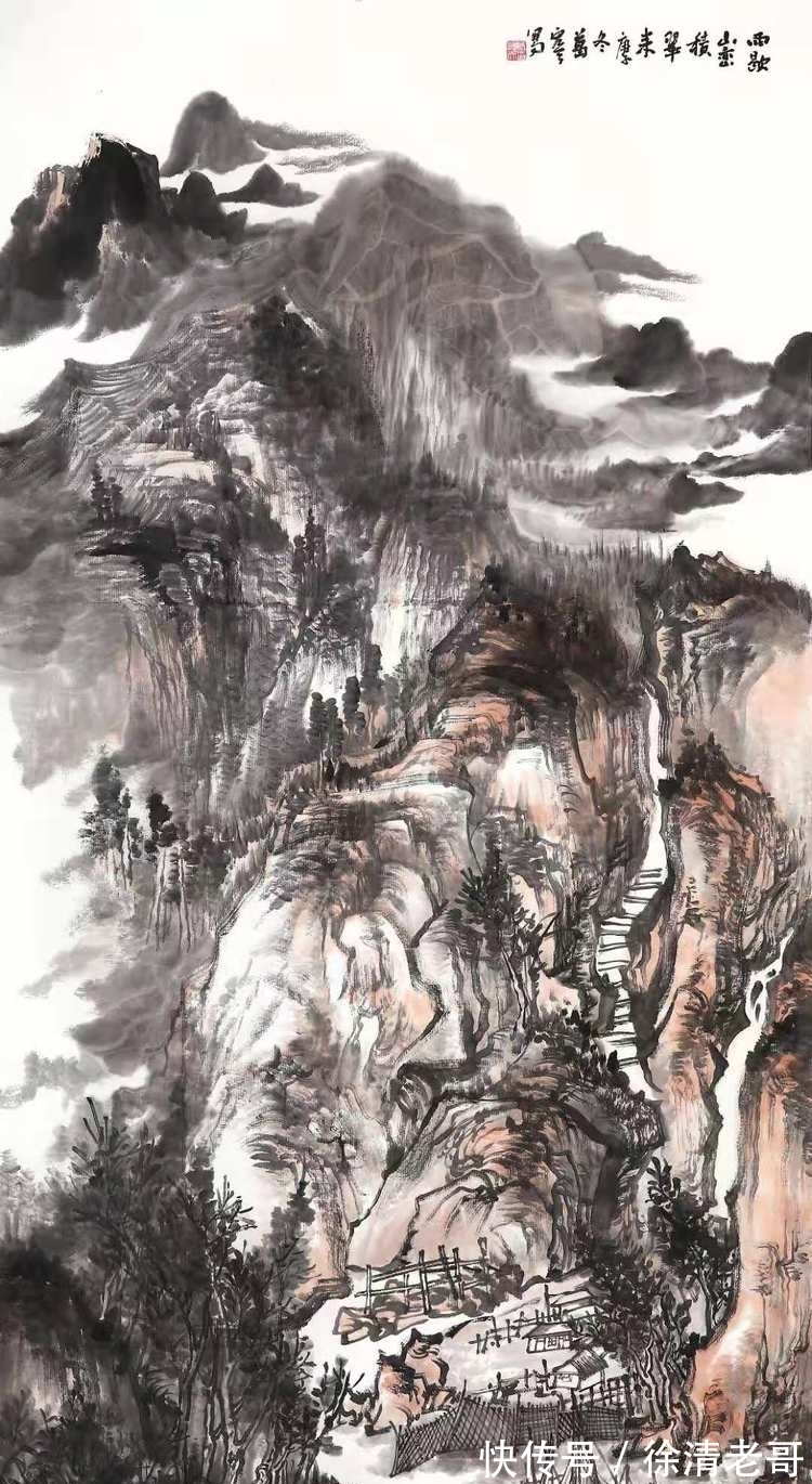 宁夏文史馆|南北交融 墨笔生辉——葛宏天中国山水画作品欣赏