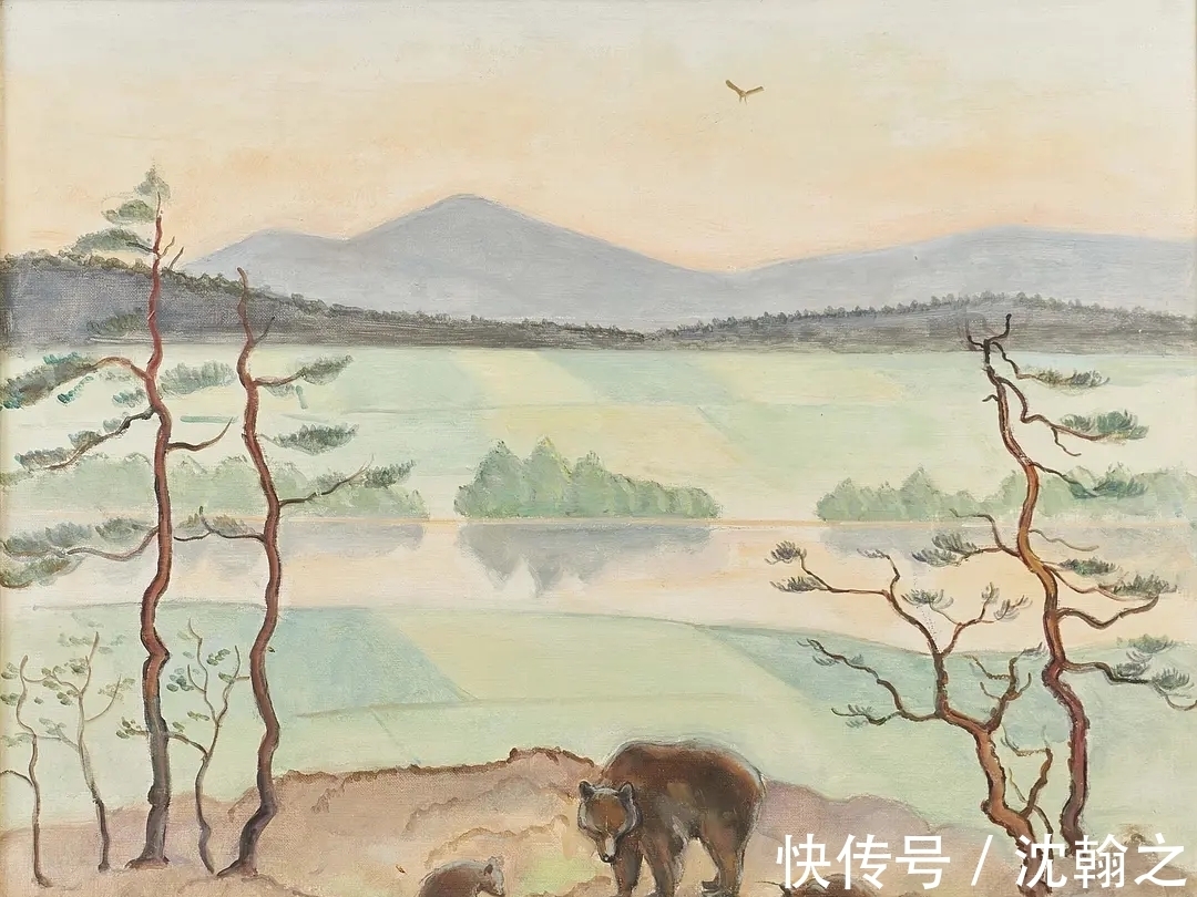 画家|瑞典富二代画家的北欧童话,莫兰迪色透着最清澈的纯真