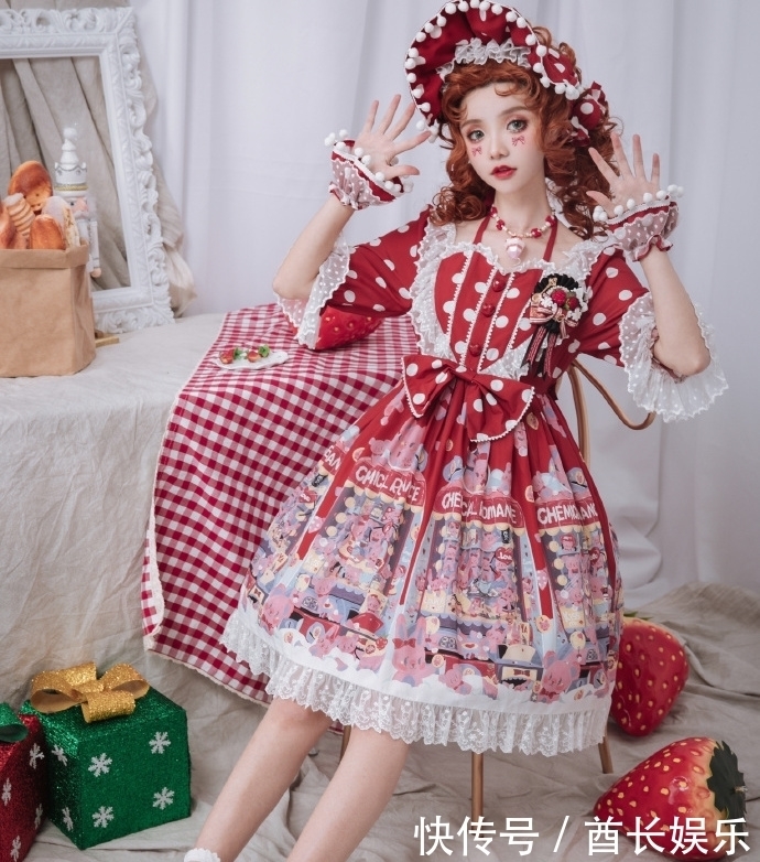 看起来|这个风格的洛丽塔总被嫌弃,看起来还很廉价,但lo娘偏偏很爱它