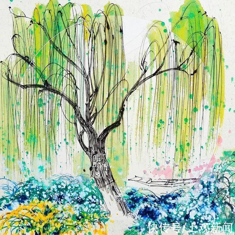 青浦@万紫千红总是春~来看青浦画家笔下的春色