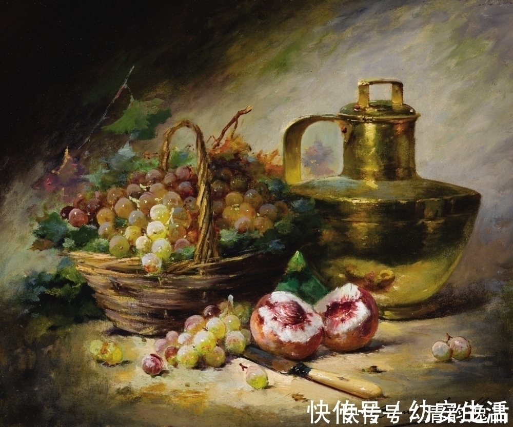 巴黎&法国画家，阿尔弗雷德·阿尔勒·布吕奈尔·德·纳维尔，油画作品欣赏