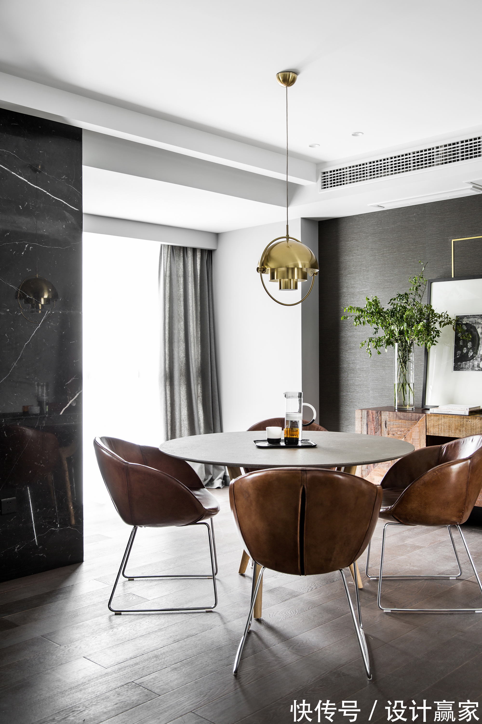 空间|110㎡时尚空间,40万打造的自然美家,住下就不想走