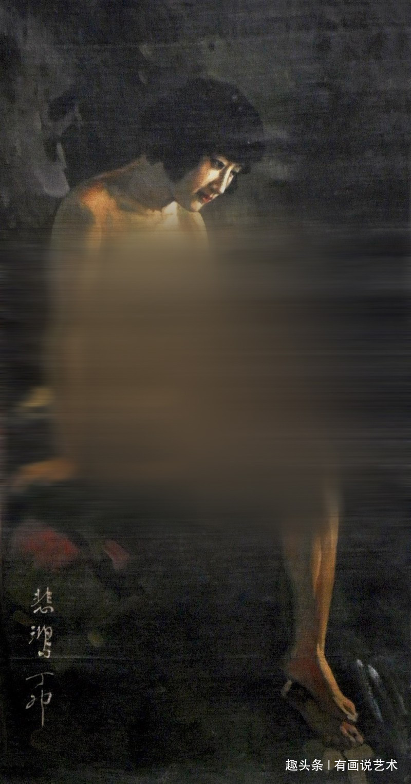 顶楼#他给妻子画人体,素描的卖了46万,油画的反而卖1821万