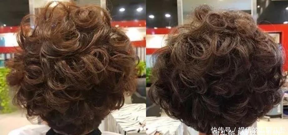 老年人|女人不到70最好别烫小卷,显老又影响气质,这样烫发时尚又减龄