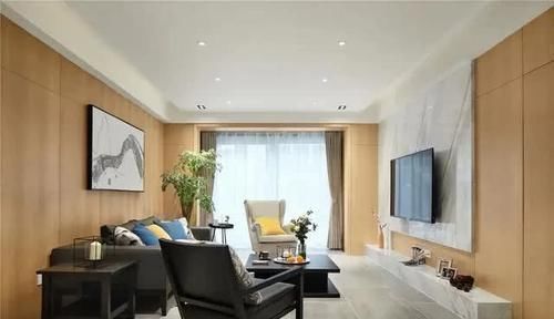 房子|人生第一套房子，装完比样板房还要漂亮，进屋就被电视墙迷住