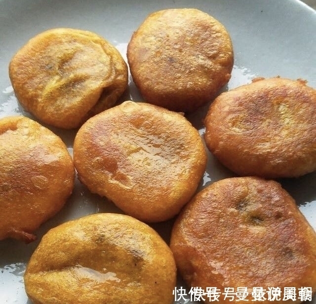 炸油糕|不放面粉，不放水的油糕，简单一搅，外脆里软，香味浓郁，太好吃