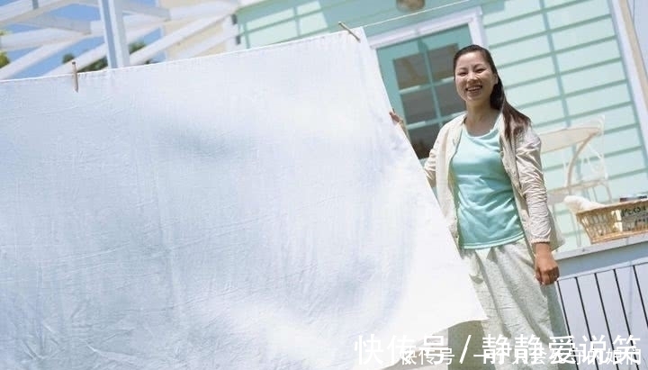 床单又脏又油，清洗时往水里加“三白”，立马焕然似新，贼干净