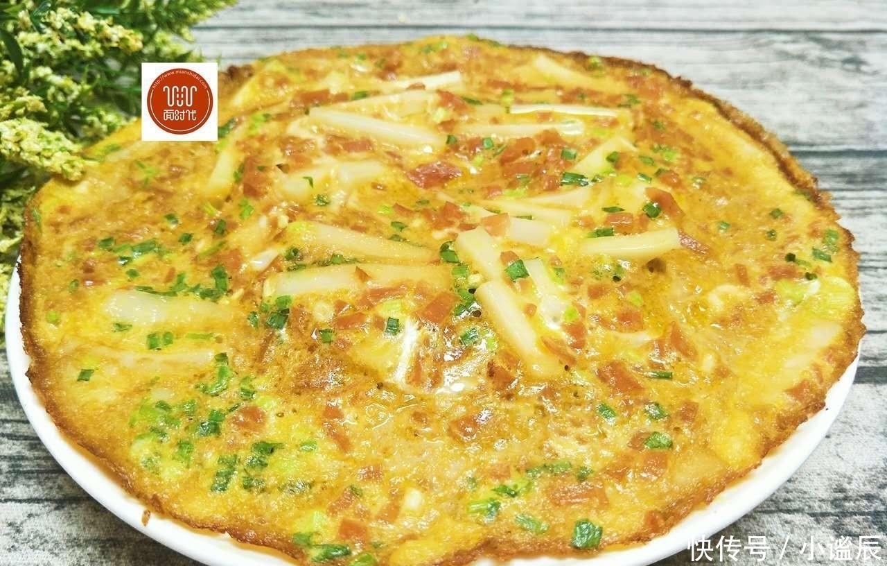 简单|两三分钟的营养早餐饼,每次做都不够吃,做法简单,一学就会