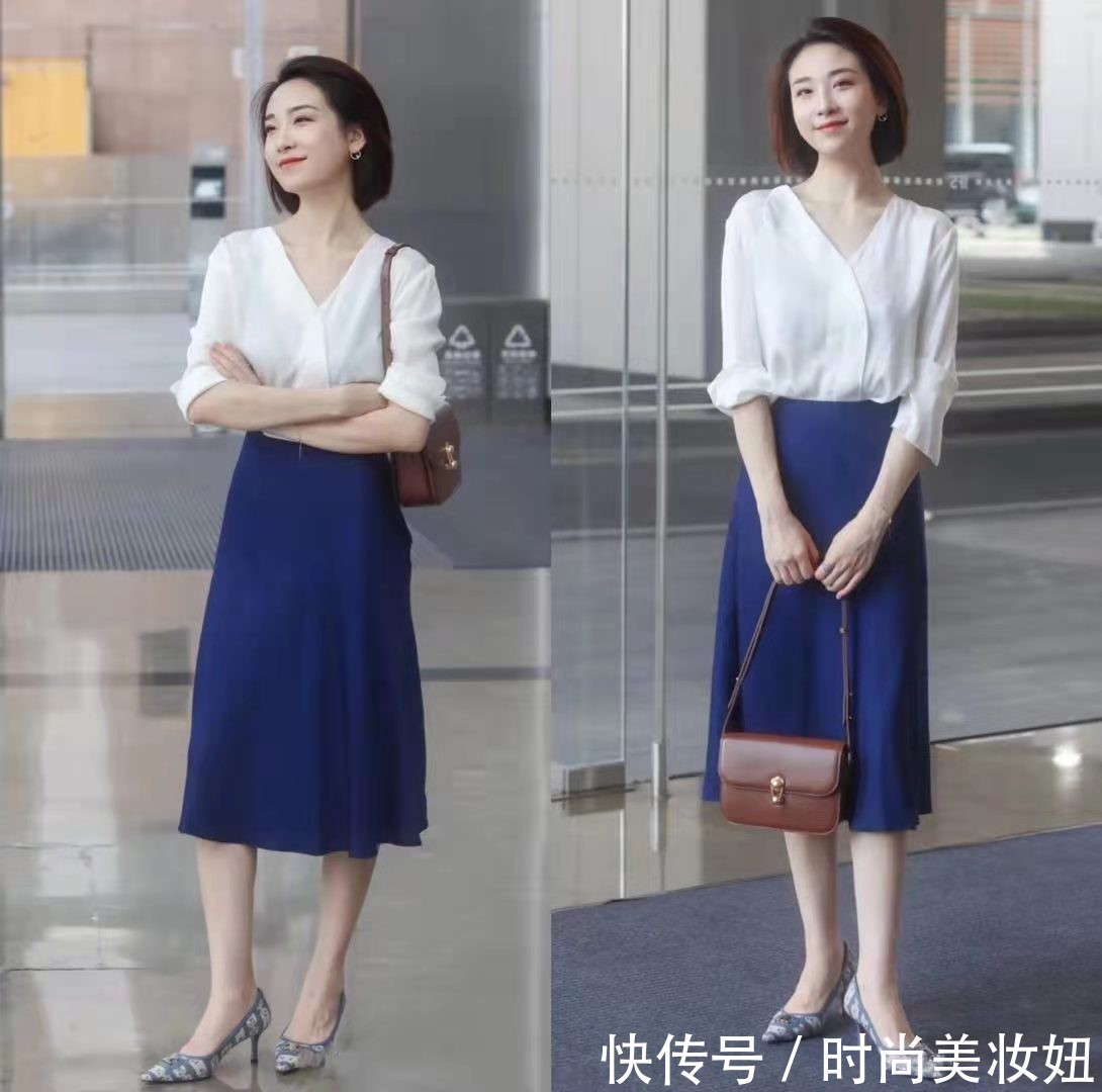 西服|这才是教科书级别的“通勤”穿搭，初秋职场Look，高级又体面