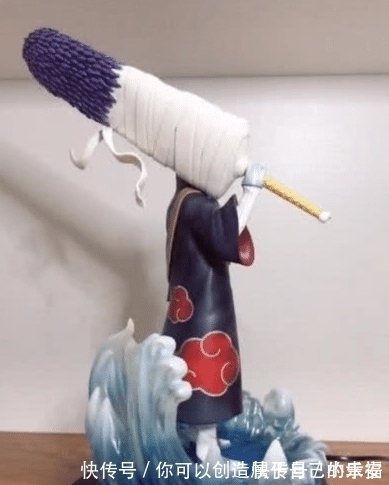 火影迷|花几百买的鬼鲛手办,结果鲛肌却像一根雪糕,网友:真香!