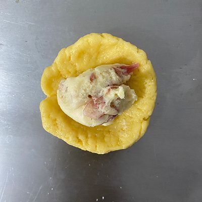 玫瑰冰乳酪司康