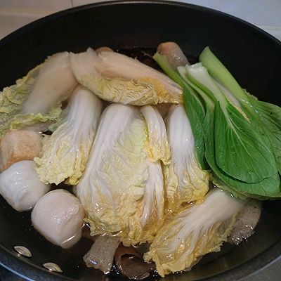 金汤花胶鸡火锅面