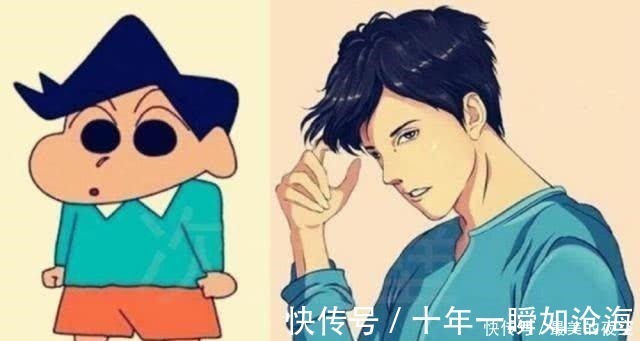 幼稚园|蜡笔小新长大了,阿呆最惊艳,小新和小爱最般配!