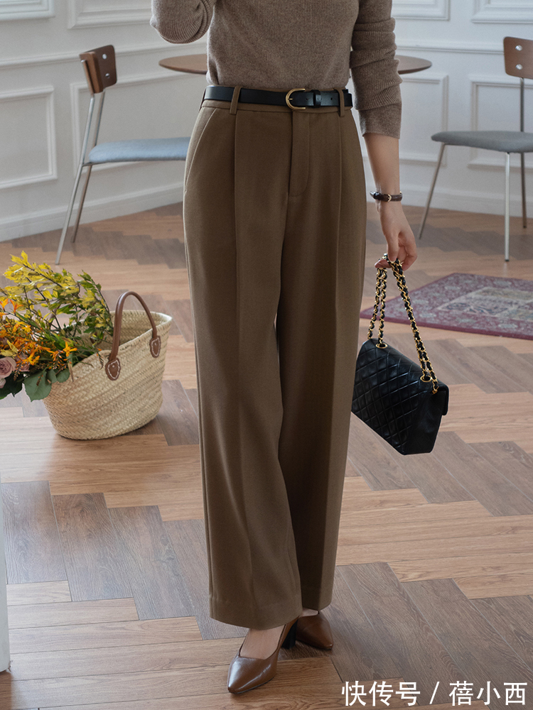 下图|今年冬天入手这3条裤子,搭配起来显瘦又显高,轻松拥有超模范