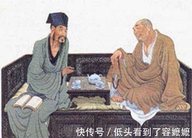 对联$才女出一对联嘲笑和尚, 和尚随口对出下联, 便让才女气得脸红