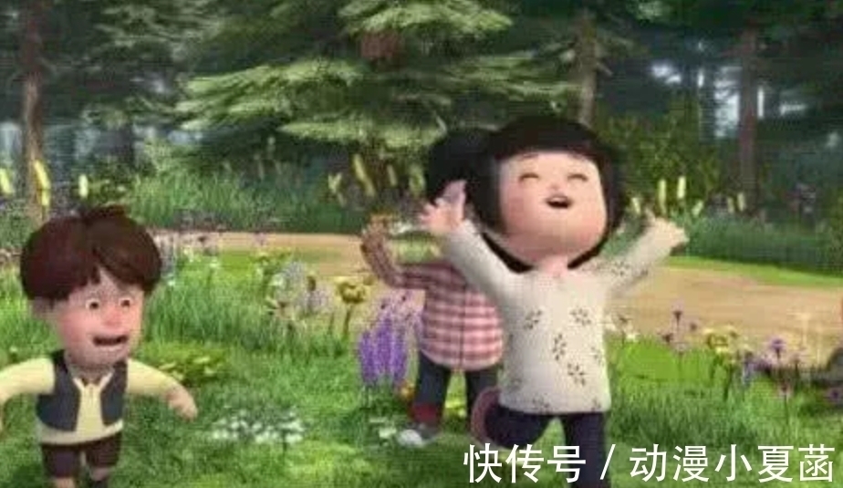 熊出没|《熊出没》中小萝莉嘟嘟少女初长成,长大后变得又美又瘦惹人爱!