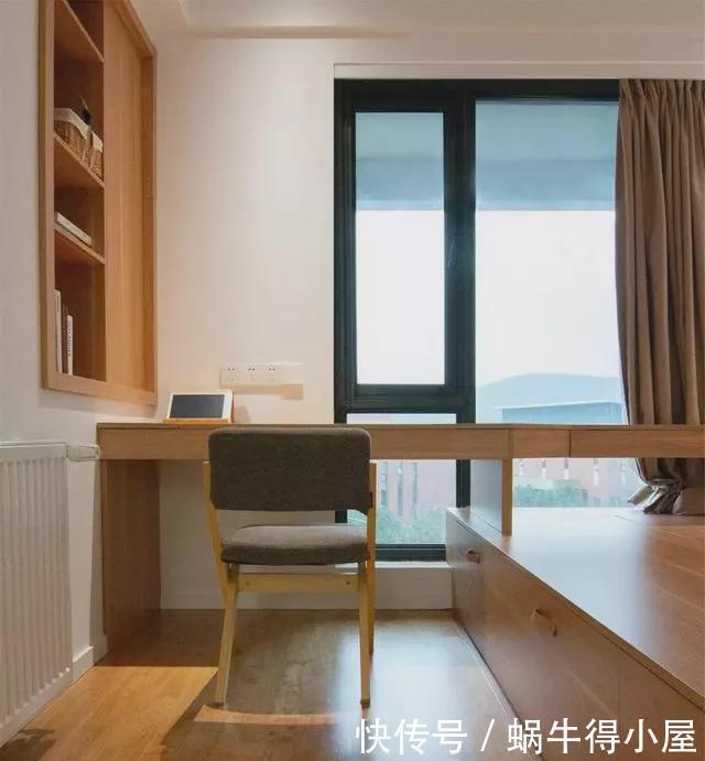 西厨|89㎡两室改三室，客厅不买沙发，舍弃电视墙，围合卡座很实用
