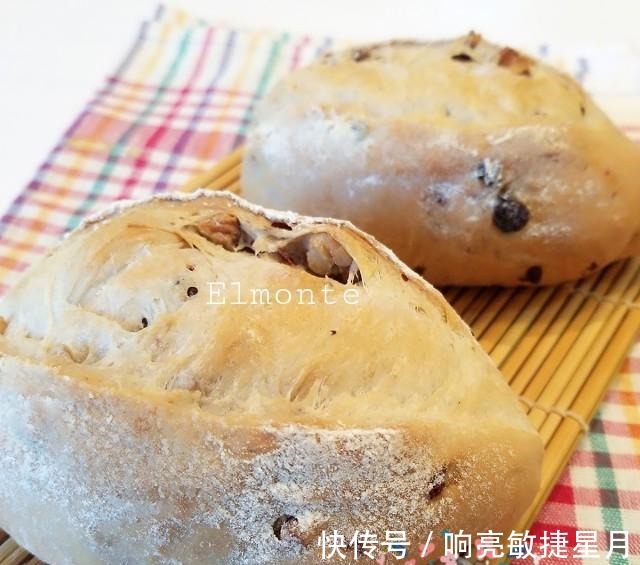 核桃蔓越莓软欧，外脆内软，越吃越香！