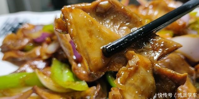 猪肚的做法很多,醋溜很少见