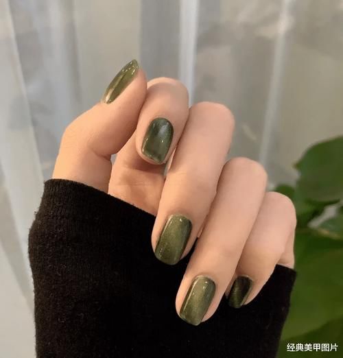 欧美酷帅风美甲,酷girl必备!