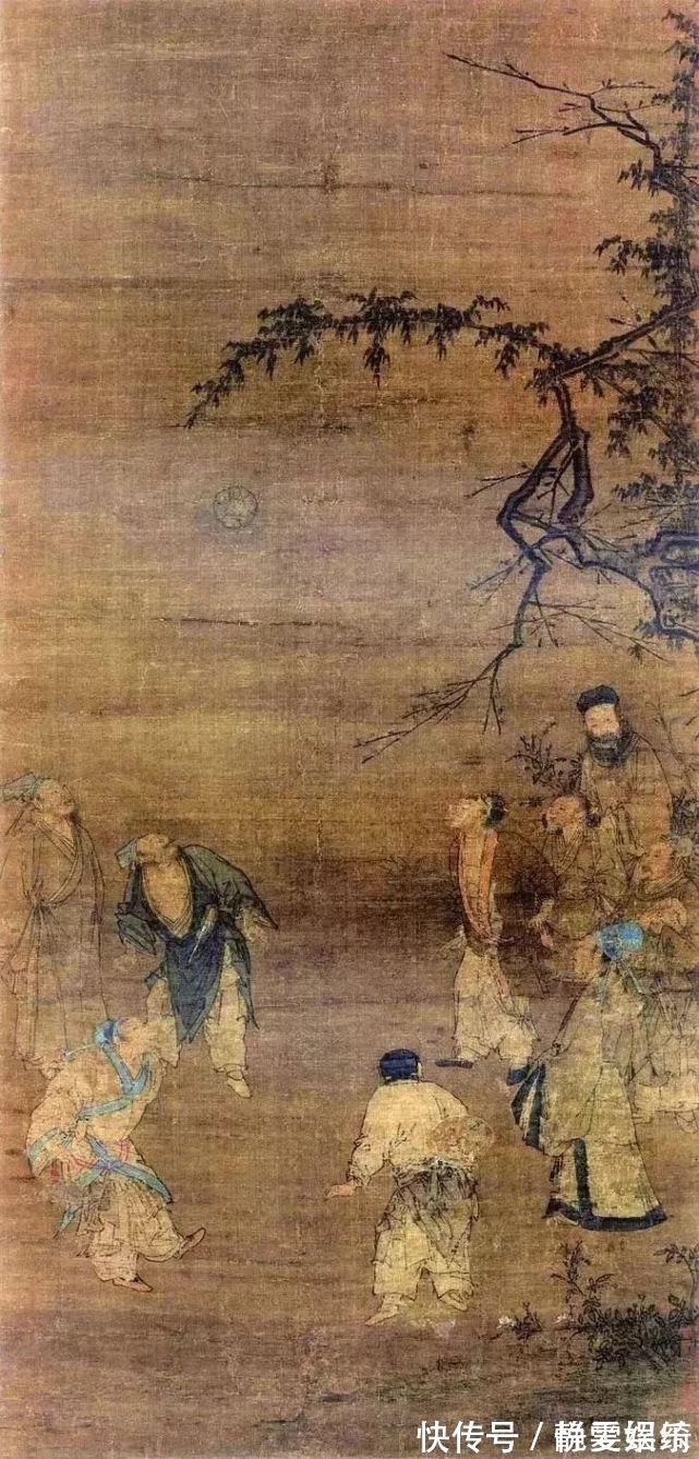 槐荫消夏图$千万别把古画放大,否则你会……哈哈哈哈,笑得胃疼