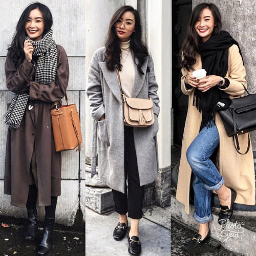 初春大衣如何穿得高级？跟着荷兰时尚博主这么穿，时尚感满分！