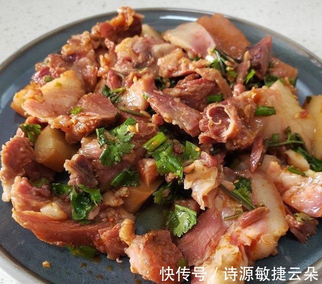 凉拌猪头肉，开胃爽口下饭菜！