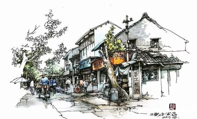 圆珠笔$极品六大钢笔画,我是一张张跪着看完的,简直美爆