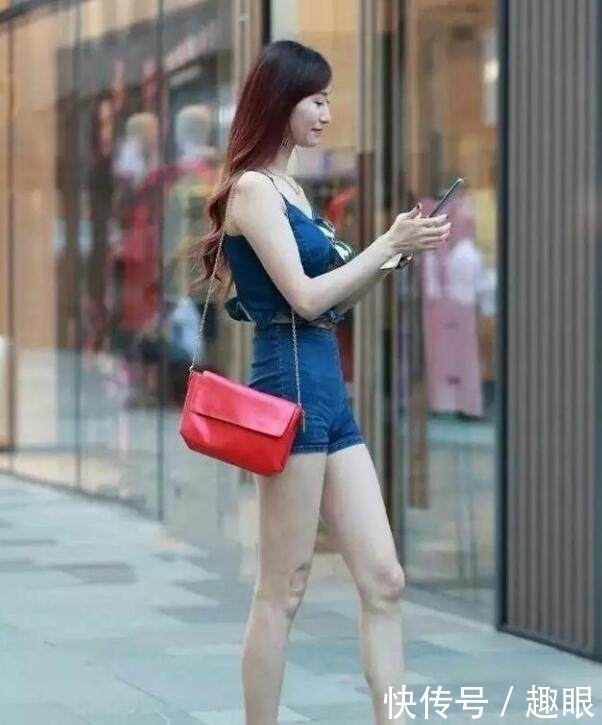 身材|长得好看,身材紧致的女孩子,搭配牛仔裤,彰显独特魅力