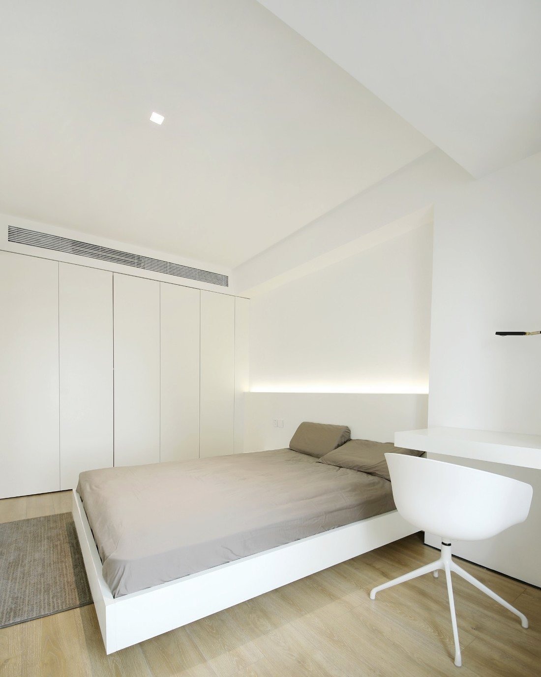 实用|看了她的46㎡小窝,头一回见卧室装两个门,美观又实用,很聪明