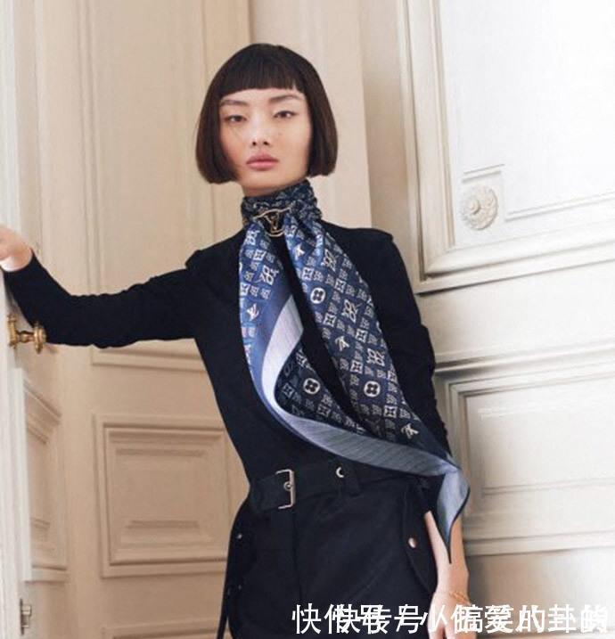 时尚|好看不用打理的短发有哪些?一刀切的齐下巴短发不错,简单又时髦