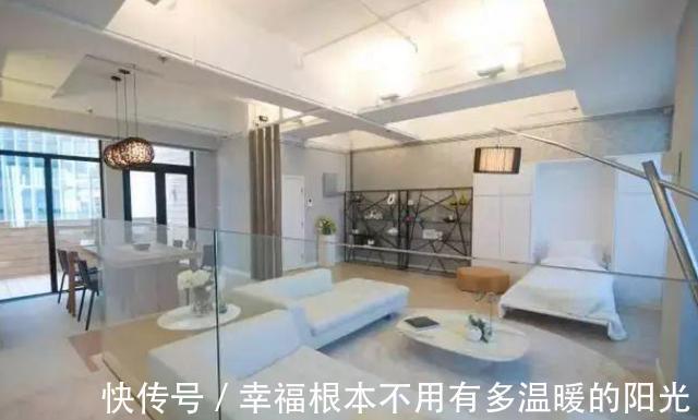 墙壁|94㎡简约一室房,没有墙的设计,连卧室都是“隐藏”起来的