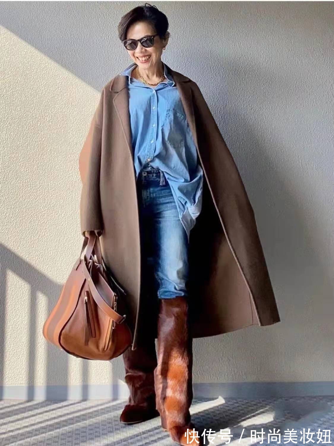 减龄 这才是五六十岁最优雅的搭配,每套都保暖洋气,减龄10岁不止