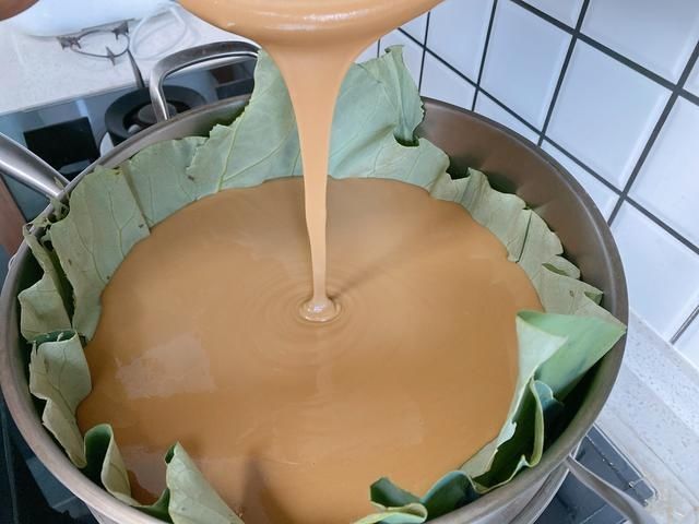 粳米粉|记忆中夏天最美好的味道，荷叶的清香米糕的Q弹软糯，做法还简单