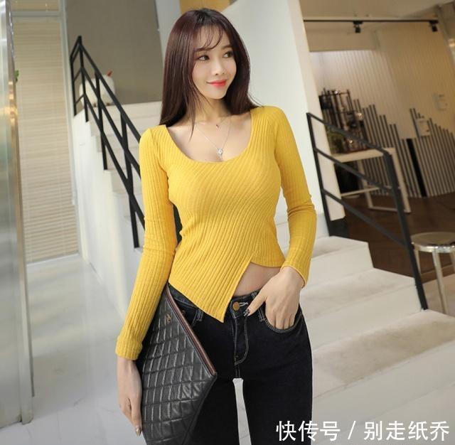 前卫时尚牛仔裤美女,身材高调青春无限,显魅力女人味