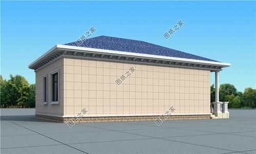 平房|120平米一层平房设计图，简单舒适又省钱，刚好适合养老居住
