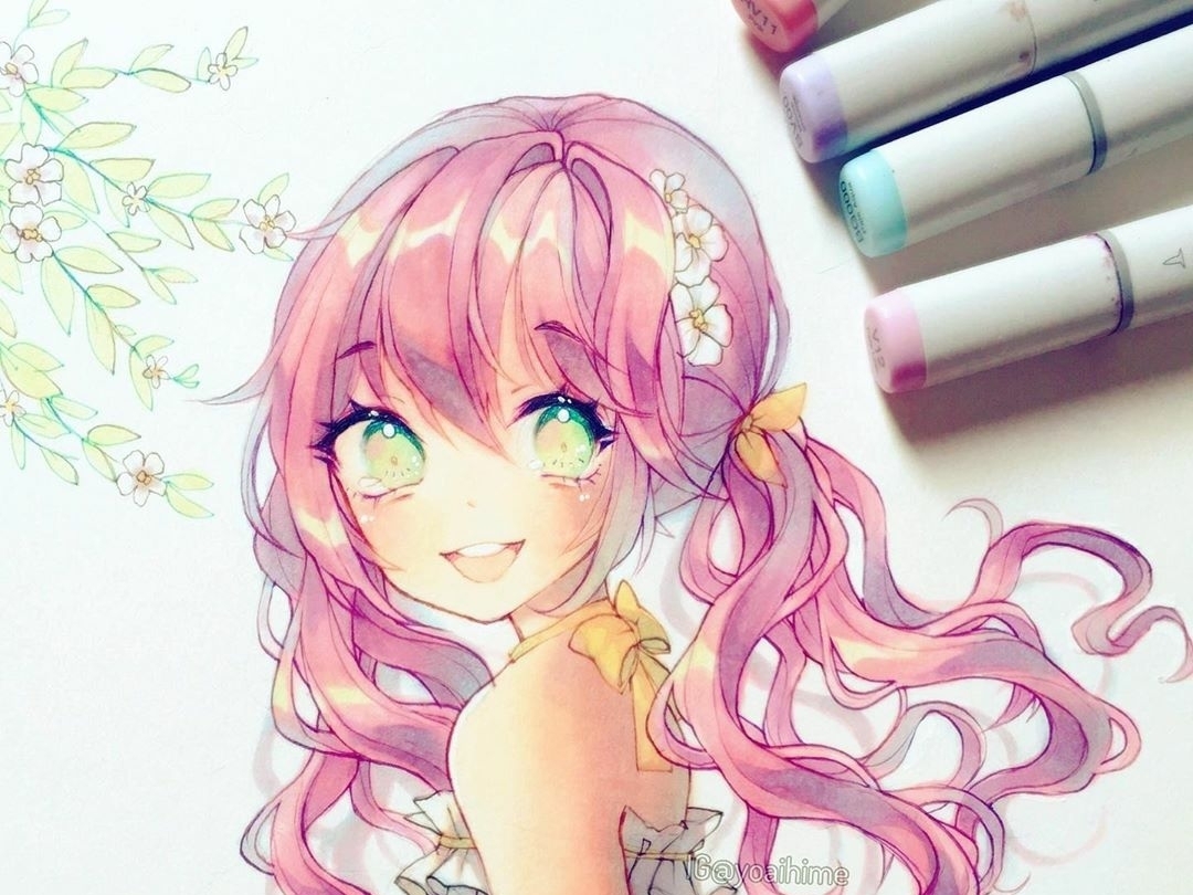 素材|马克笔动漫人物素材资料库,总有一张心仪的!