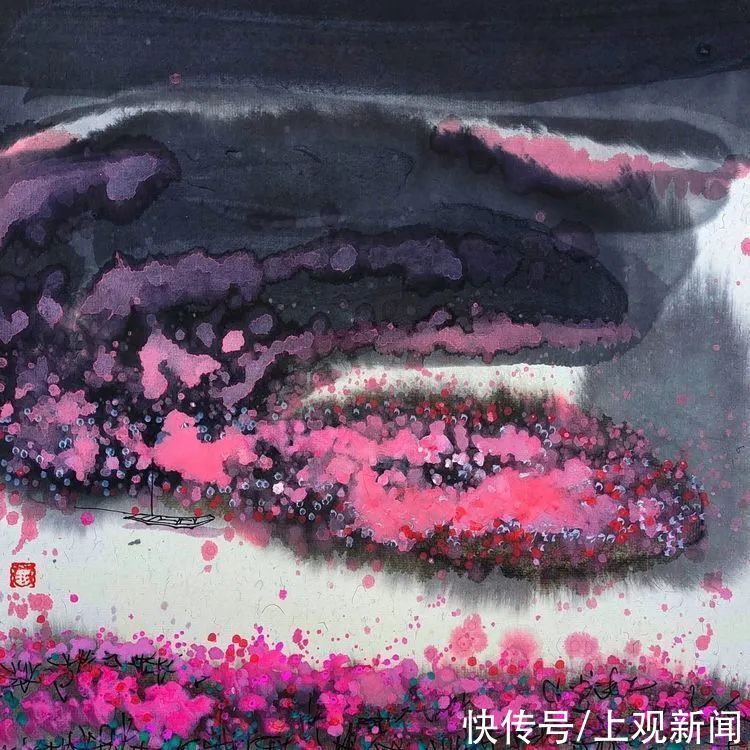 青浦@万紫千红总是春~来看青浦画家笔下的春色