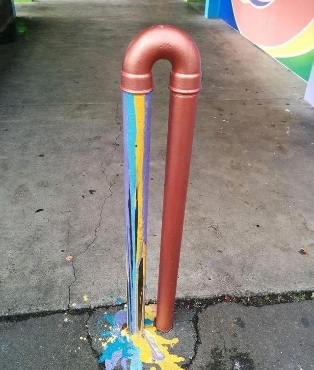 停车场#22个搞笑创意,让你不由地感叹,这些人真无聊,不过我喜欢?