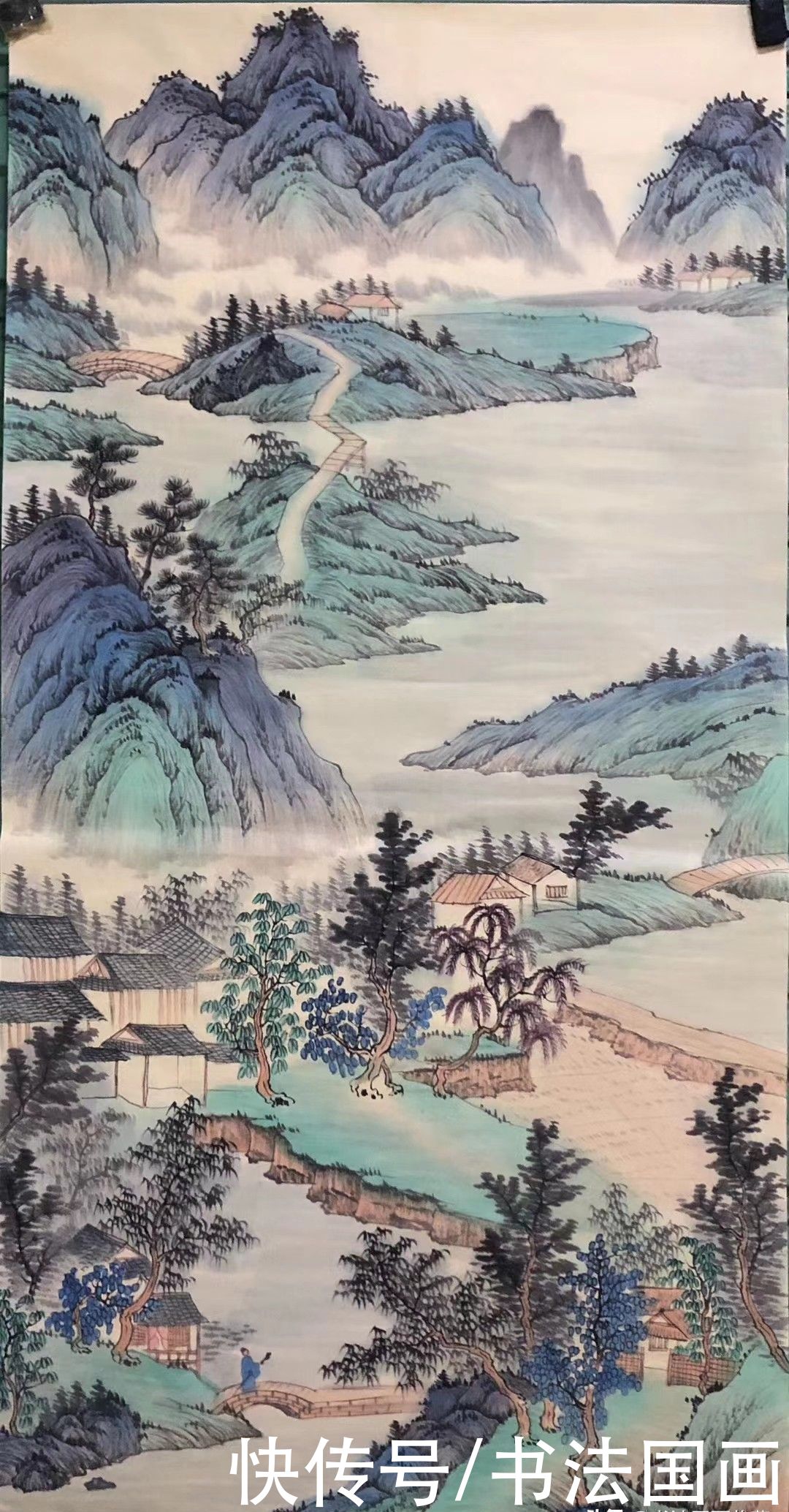  书法|书法定制国画收藏《观远，牡丹图，对联，源远流长，从容》