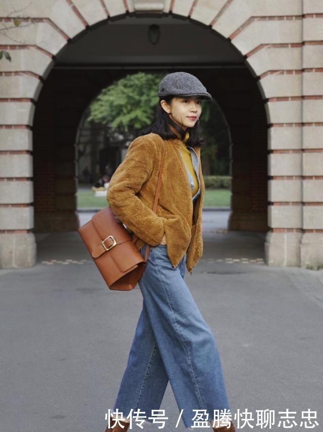 长大衣|小个子别穿“长大衣”了,今冬试试“短外套”搭裤子,显高显腿长