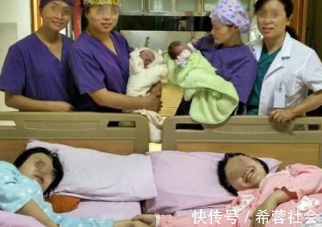 生产|双胞胎姐妹同时怀孕、生产,连娃都长得一样,姐姐无奈说出实情