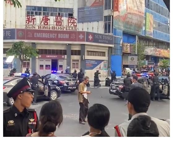 非常突然|廣東珠海：任達(dá)華拉紅線拍電影，鬢毛已經(jīng)白了不少，還有粉絲圍觀