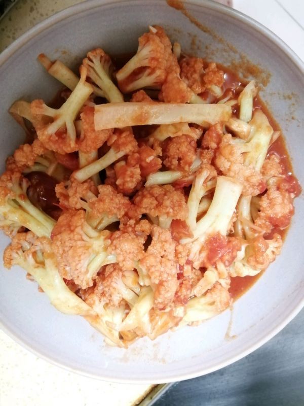  西红柿|这道番茄菜花，一周吃六次都嫌少