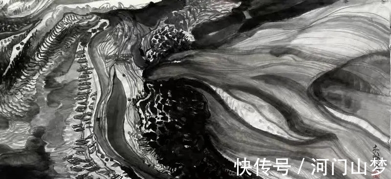 艺术家$展览预告|掠影——吴木离当代水墨展