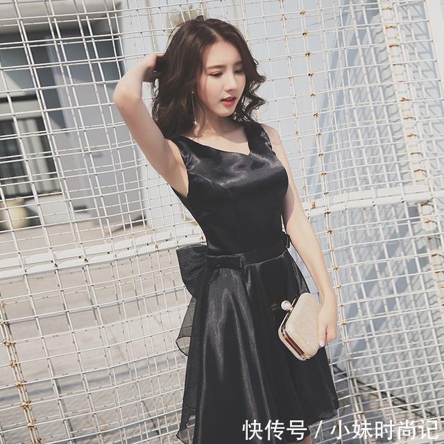 小花朵 参加婚礼的晚礼服,日常一样可以穿着逛街