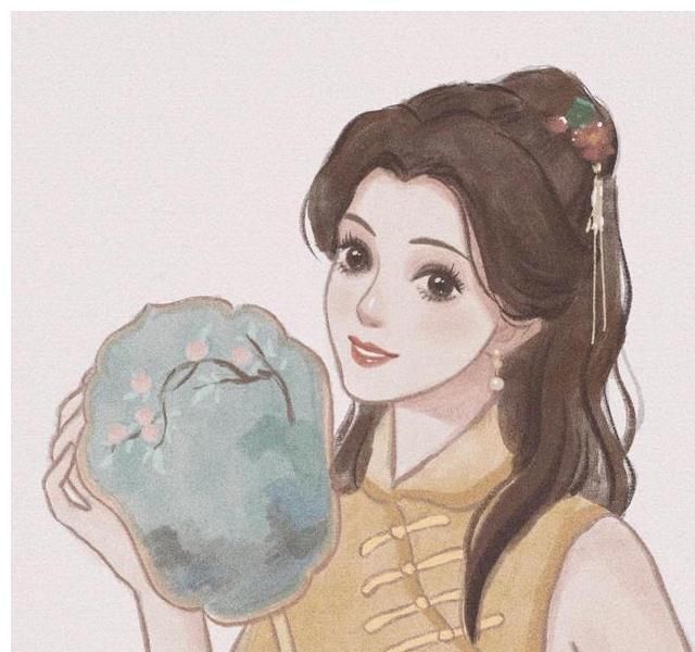 迪士尼|迪士尼公主变“民国风”,茉莉公主团扇半遮面,花木兰旗袍最特别