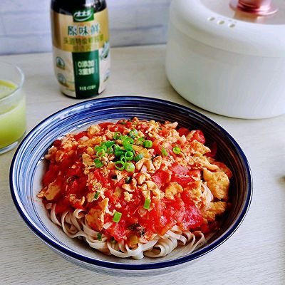 面条|西红柿鸡蛋拌面
