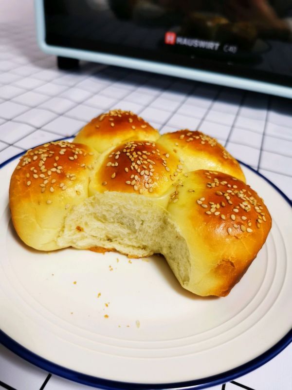 蜂蜜奶香小面包